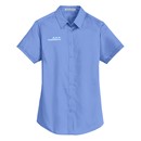 Port Authority&reg; Ladies Short Sleeve SuperPro&trade; Twill Shirt