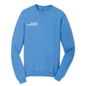 Port & Company® Beach Wash® Garment-Dyed Crewneck Sweatshirt