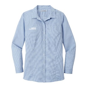 NEW! Port Authority® Ladies Pincheck Easy Care Shirt