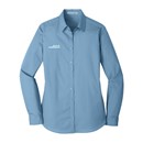 NEW! Port Authority&reg; Ladies Long Sleeve Carefree Poplin Shirt